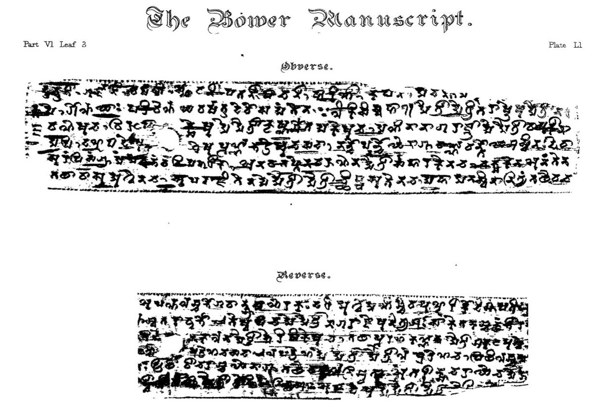 Sushruta & his Samhita -  Part 5 - Discovery of a Pothi (Bower Manuscript)